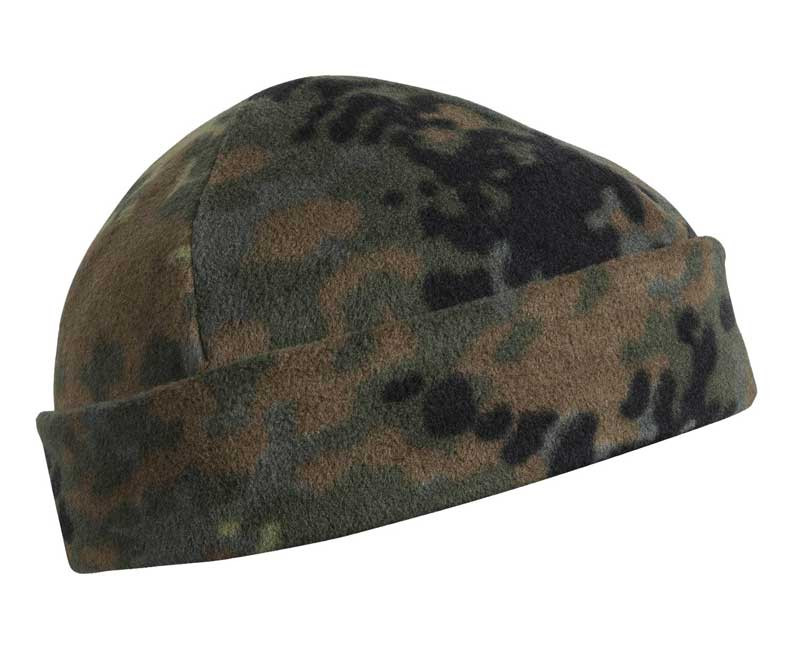HELIKON fleecová čepice SUPERFINE - Flecktarn