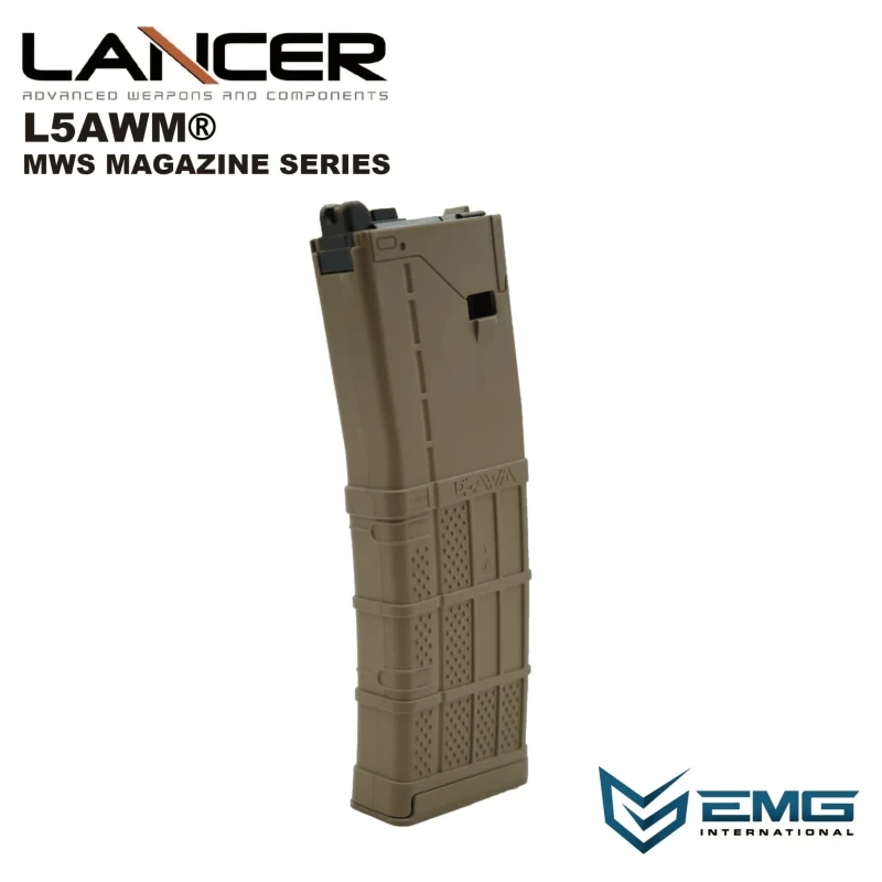 Angry Gun - Angry Gun Lancer L5AWM V2 Gas Magazine for TM MW | ANAREUS