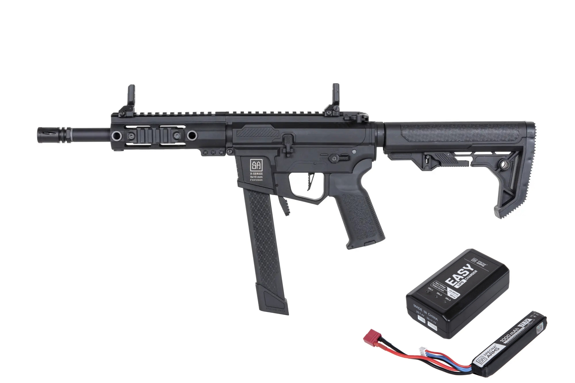 SA AR9 Light Ops Gen2 (SA-FX01 FLEX(TM) BLDC(TM) HAL ETU(TM)) - Černá