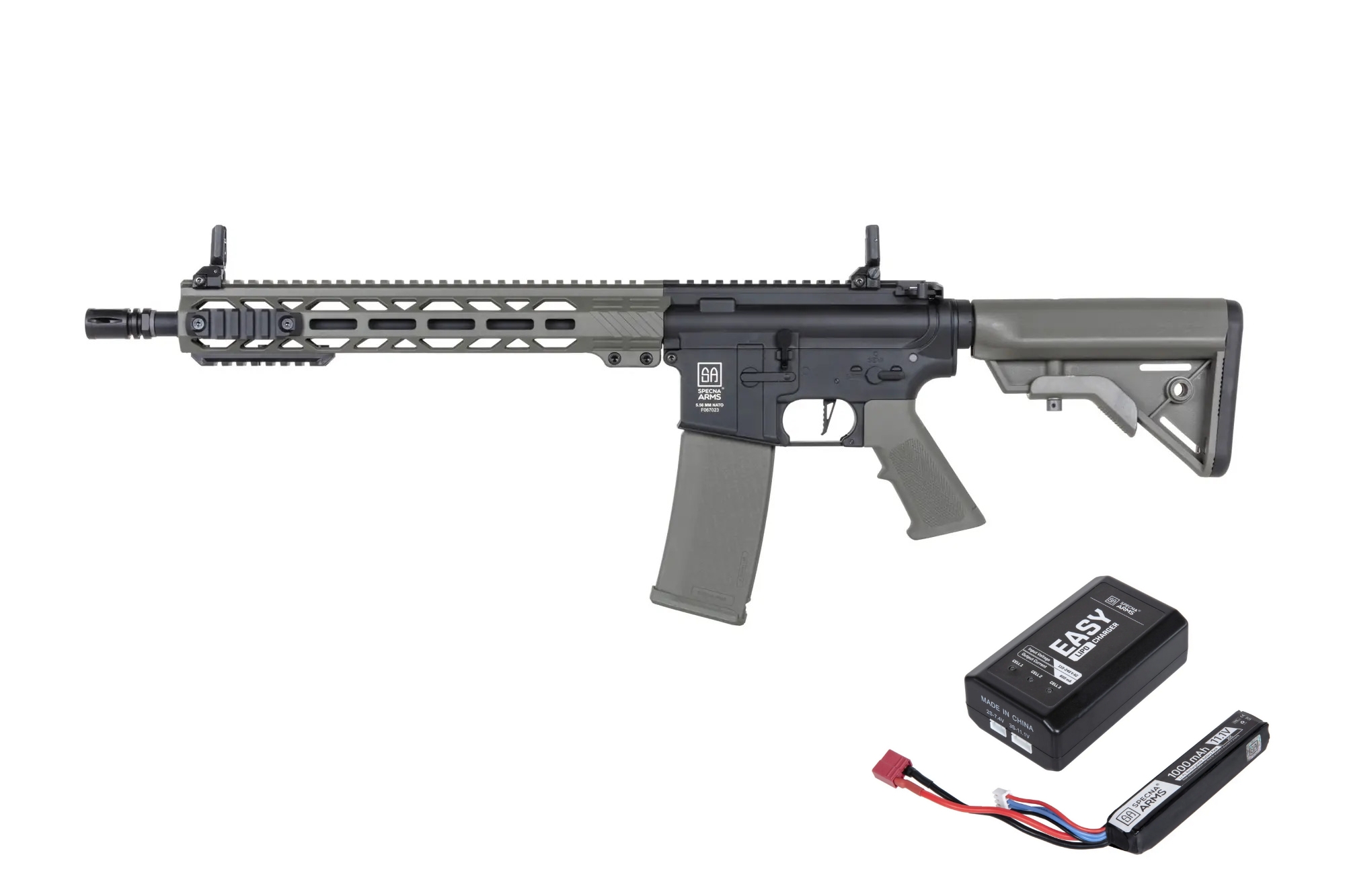 Specna Arms SA M4 Carbine M-LOK Gen2  - Zelená