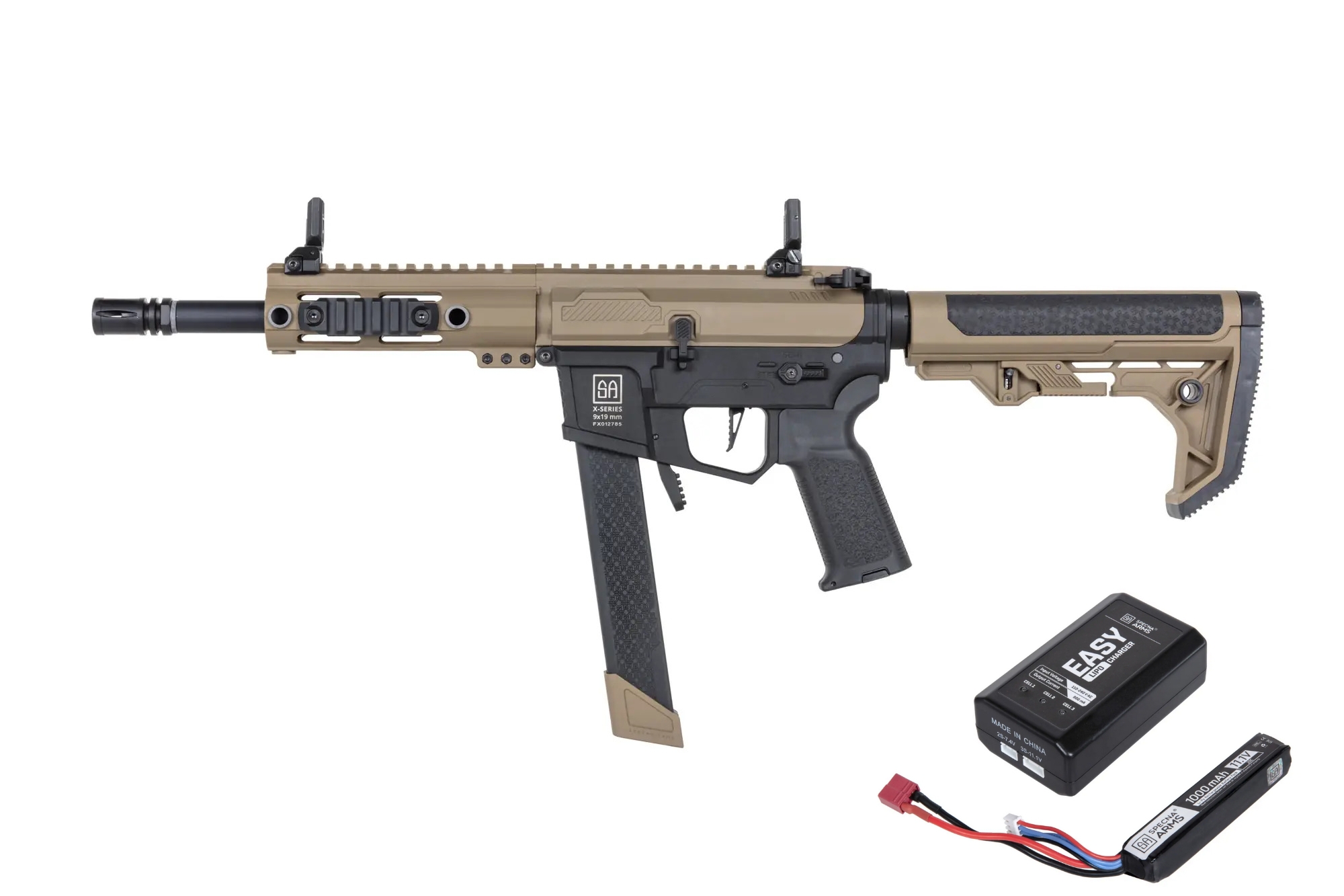 SA AR9 Light Ops Gen2 (SA-FX01 FLEX(TM) BLDC(TM) HAL ETU(TM)) - Černá / písková