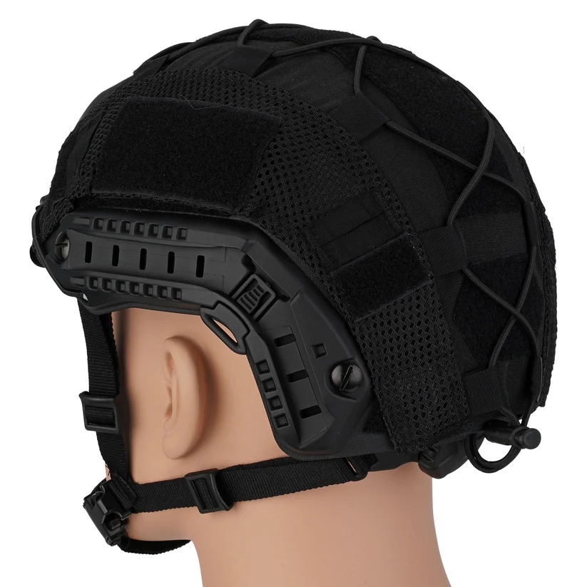 CYGNUS ARMORY potah na helmu FAST - Černá
