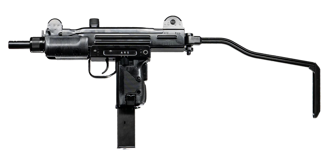 Northeast plynový samopal Mini UZI GBB - Černá
