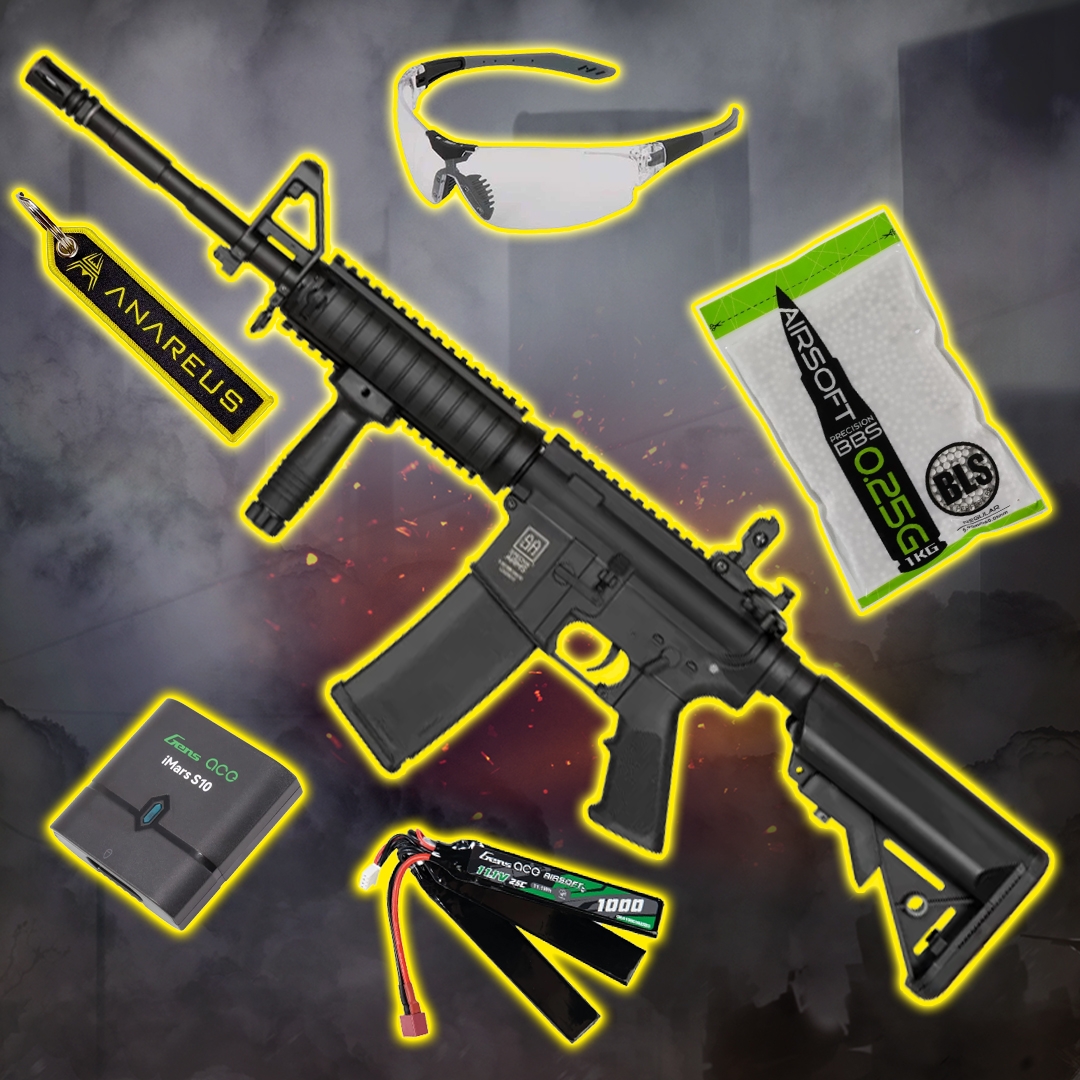 STARTER PACK set M4A1 RIS Gen2 (SA-C03 CORE(TM) HAL ETU(TM)) – Černá