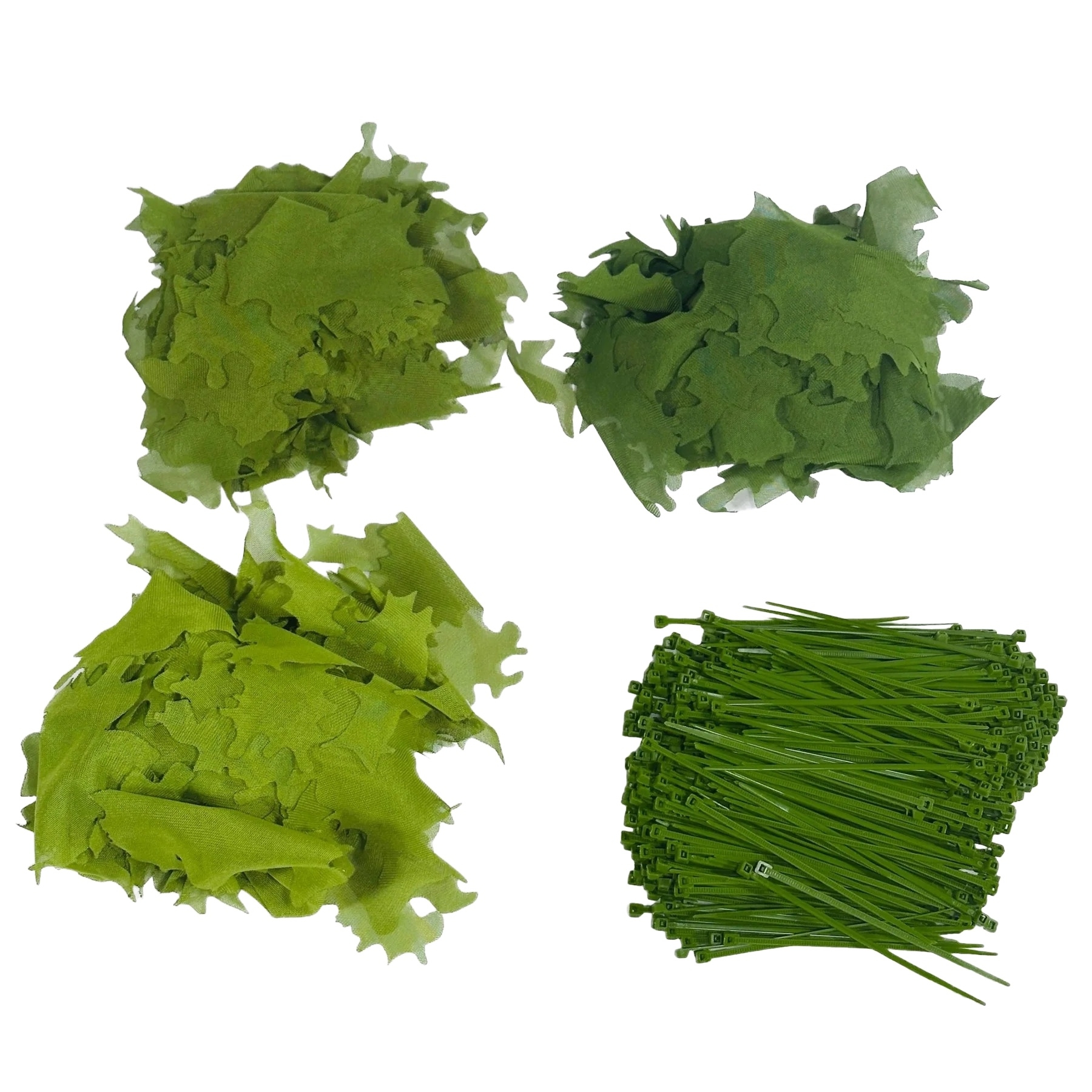 KMCS AGM adaptivní maskovací listy (set 100 g) - Zelená