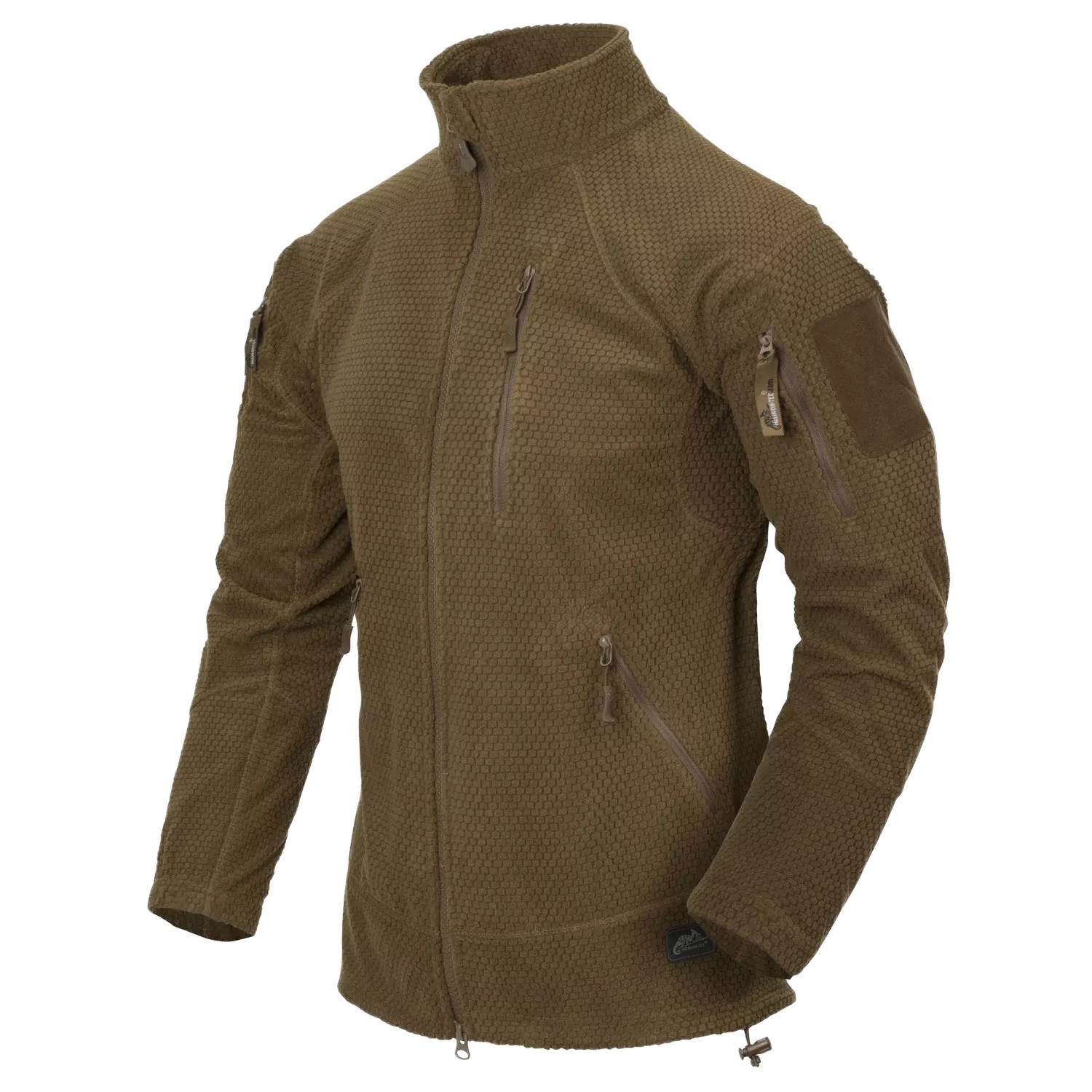 HELIKON funkční fleecová mikina ALPHA TACTICAL - Coyote