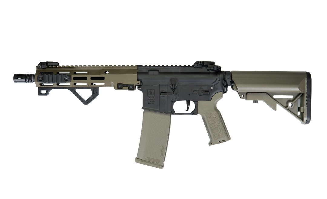 SA M4 CQB M-LOK (SA-P23 PRIME(TM) ASTER II ETU BLDC(TM)) - Zelená
