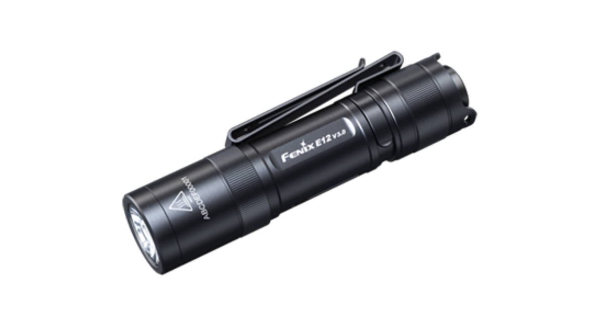 FENIX kapesní svítilna E12 V3.0, 200 lm - Černá