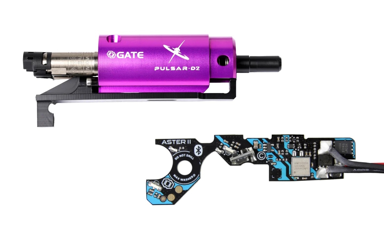 GATE GATE HPA kit PULSAR D2 a ASTER II Bluetooth® EXPERT V3 - Kabeláž dopředu
