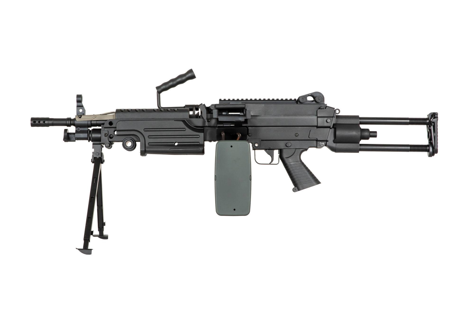Specna Arms SA airsoftový kulomet M249 PARA  - Černá