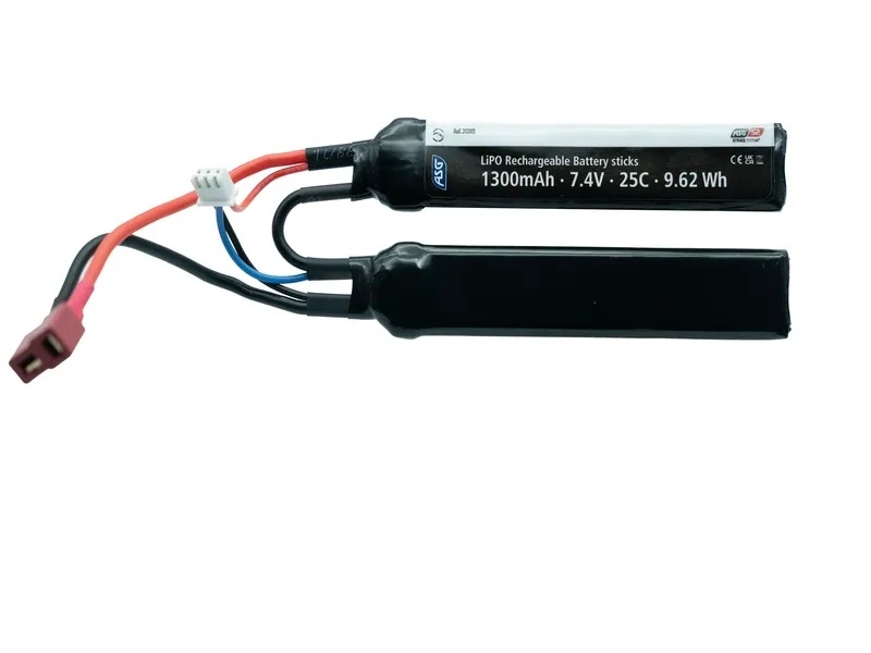 STRIKE SYSTEMS® STRIKE Li-Pol baterie 7,4V 1300mAh, 25C, T-Dean - Nunchuk