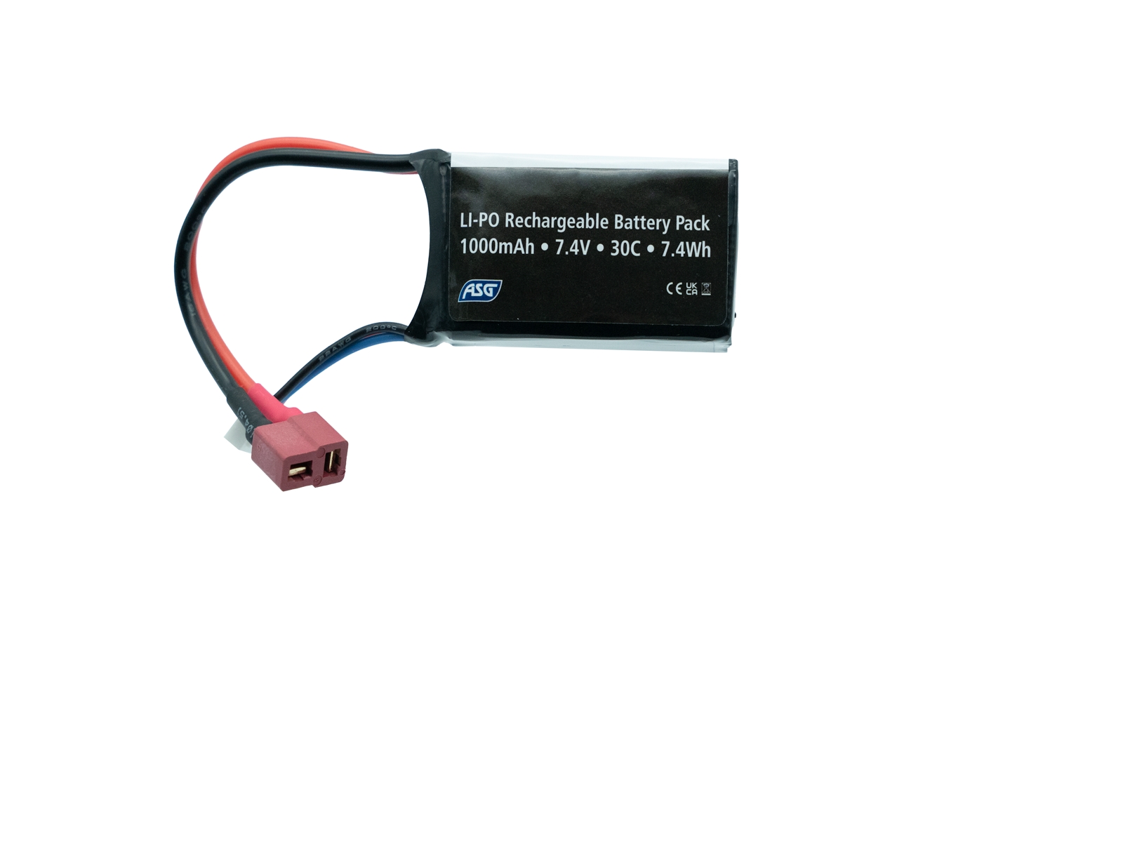 STRIKE SYSTEMS® STRIKE Li-Pol baterie 7,4V 1000mAh, 30C, T-Dean - PEQ