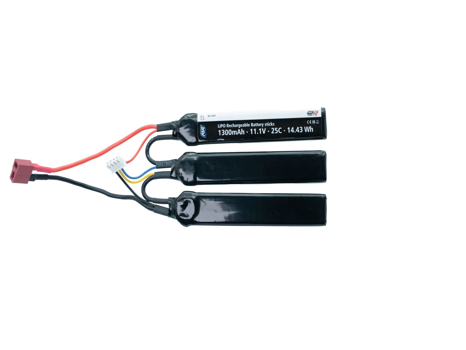 STRIKE SYSTEMS® STRIKE Li-Pol baterie 11,1V 1300mAh, 20C, T-Dean - Crane