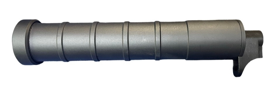 Lambda Defence CNC hliníkový tlumič SR2M, segmentový (14mm CCW) - Černá