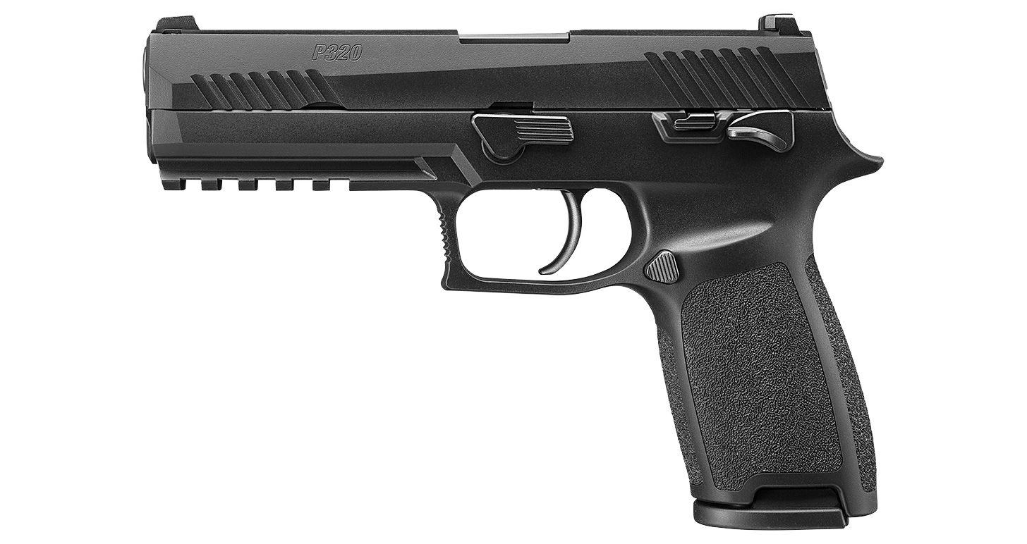 TM plynová pistole P320 Full Size GBB – Černá