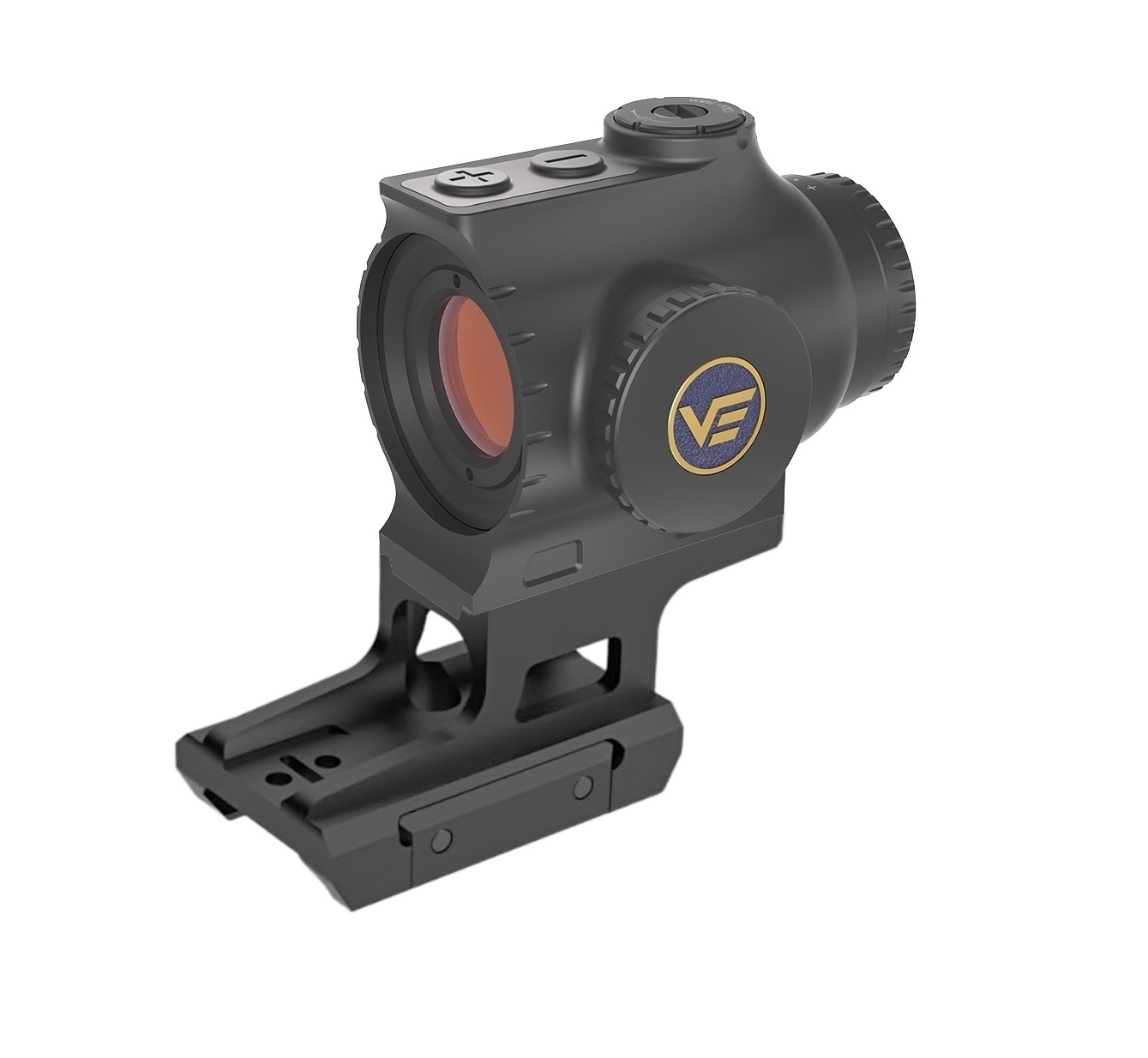VO PARAGON 1×18 MINI s RUM(TM) HC montáží – Černá