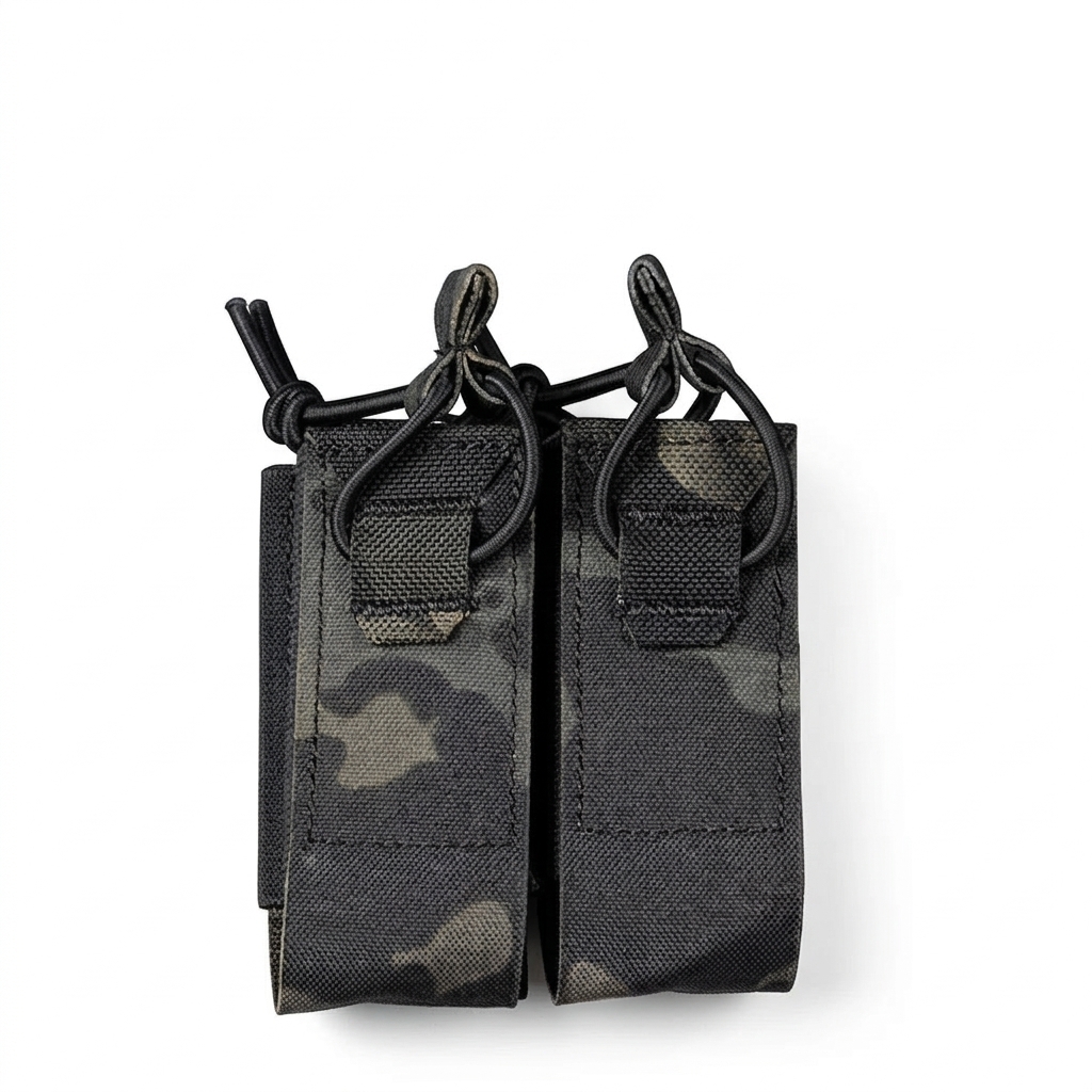 WST MOLLE sumka DPMP pro 2 pistolové zásobníky – MC Black
