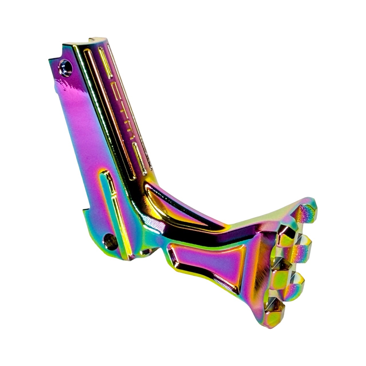 CTM CNC snížený adaptér RIS pažby Hi-Capa – Electroplated Rainbow