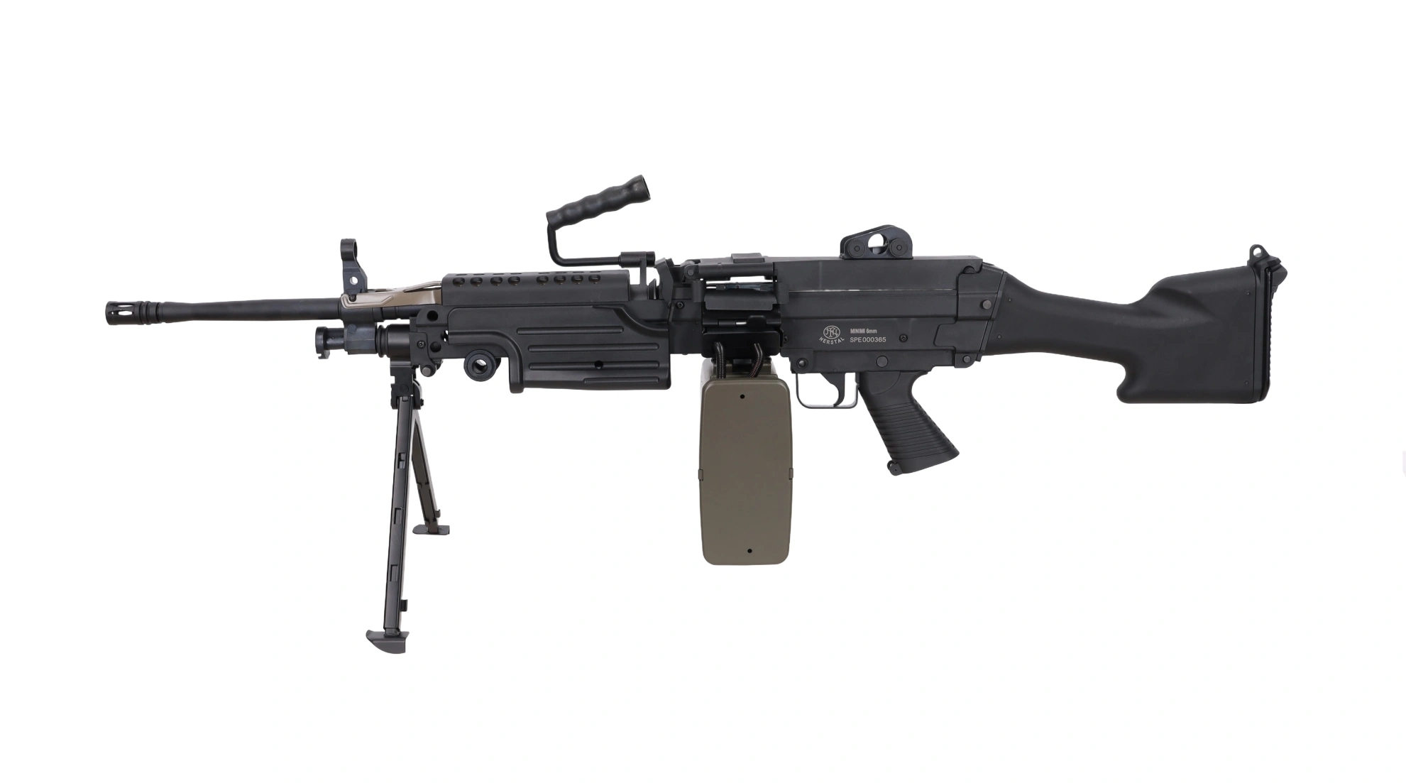 SA airsoftový kulomet FN Herstal M249 MK2 SAW CORE(TM) – Černá