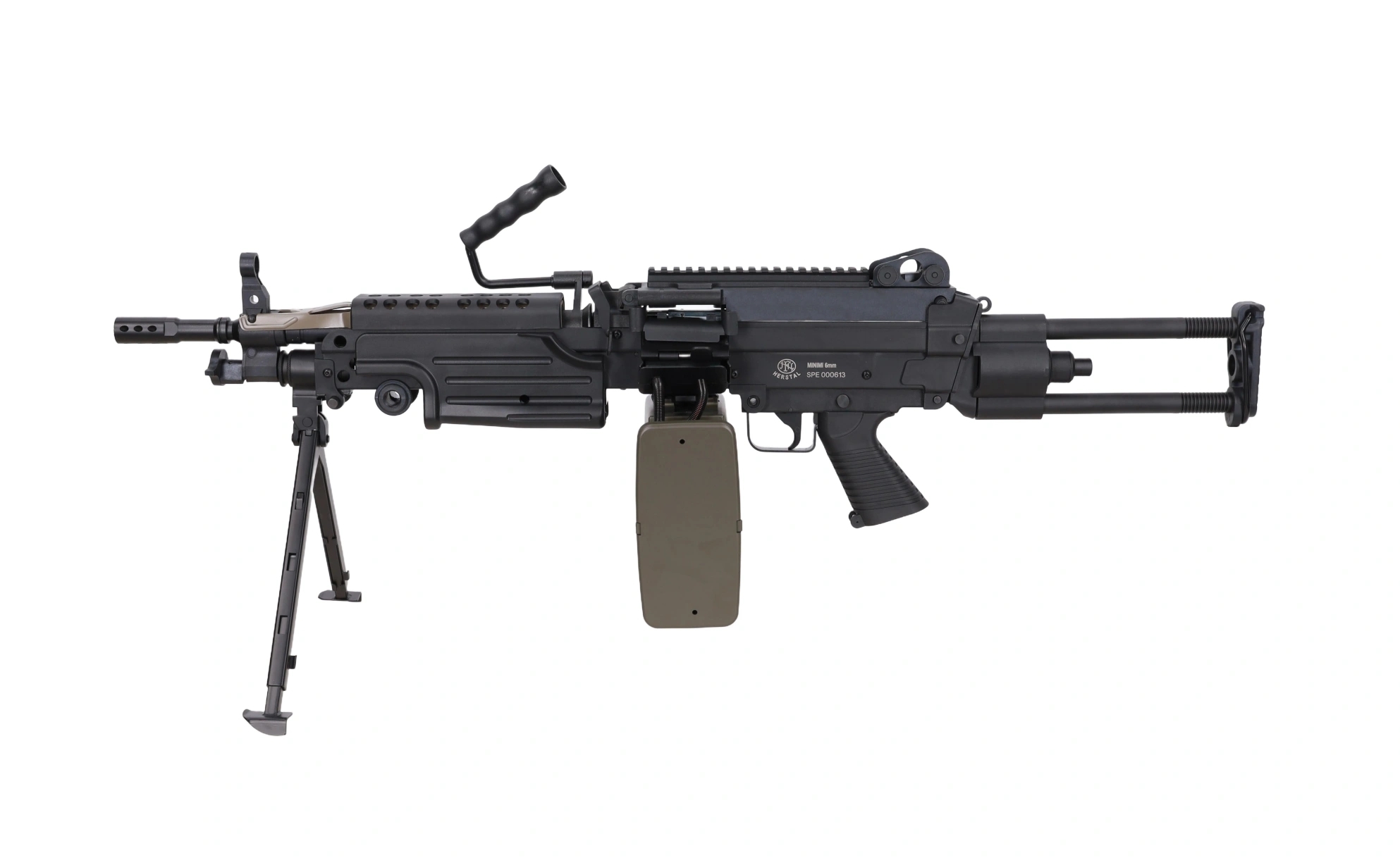 SA airsoftový kulomet FN Herstal M249 PARA CORE(TM) – Černá