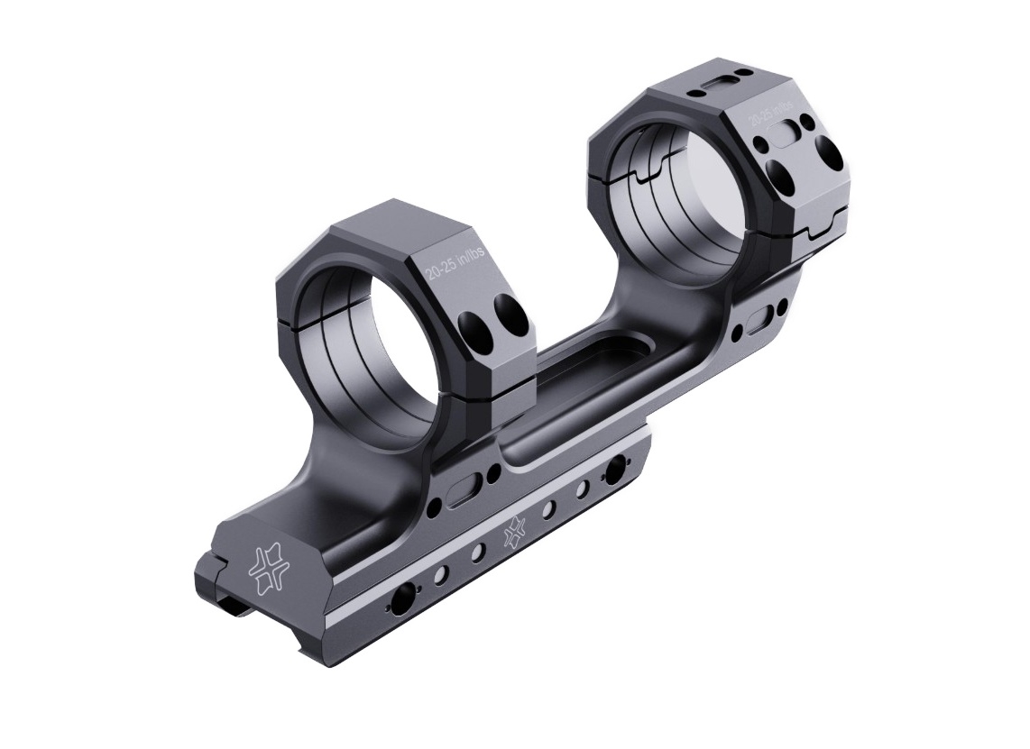 VO 34mm jednodílná Cantilever montáž – Černá