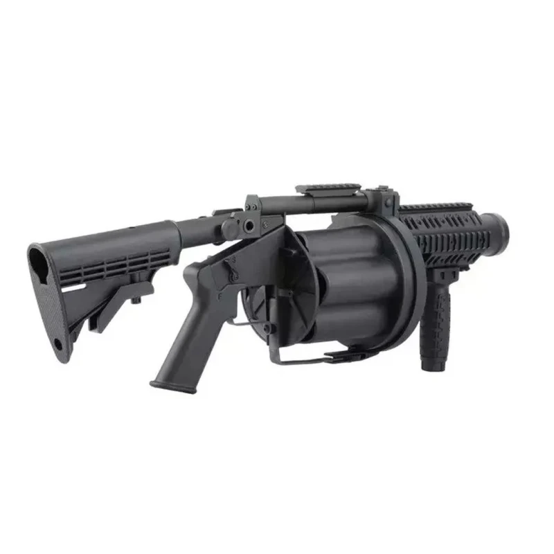 ICS - ICS AGX-GLM 6-Round Airsoft 40mm Grenade Launcher – Bl | ANAREUS