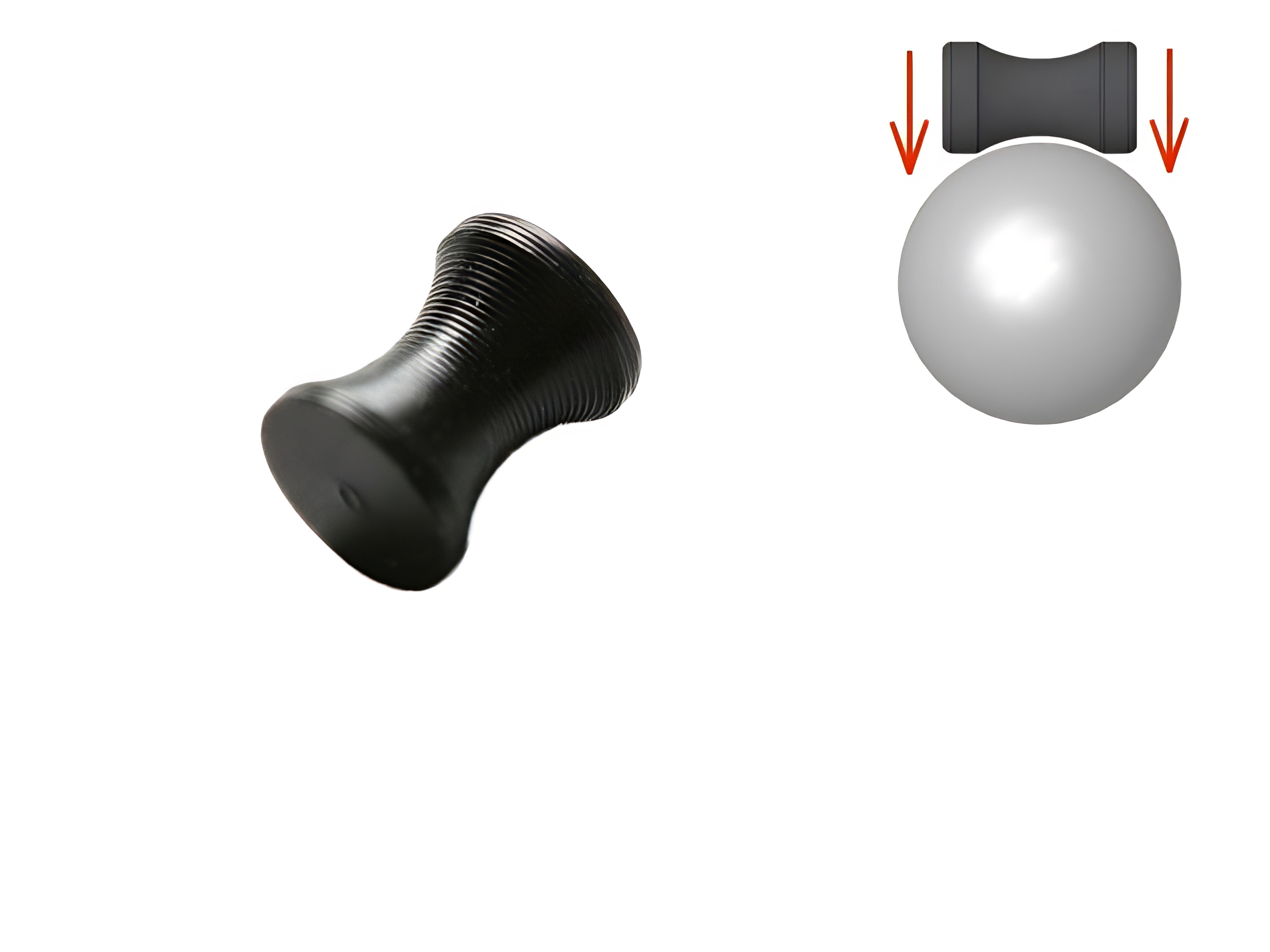 AirsoftPro tvarovaný přítlačný hop-up váleček (typ H)