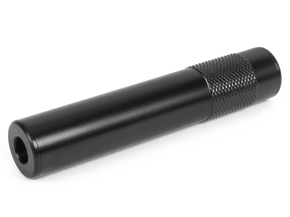 AirsoftPro CNC hliníkový tlumič A.E.I. 150 x 30 mm
