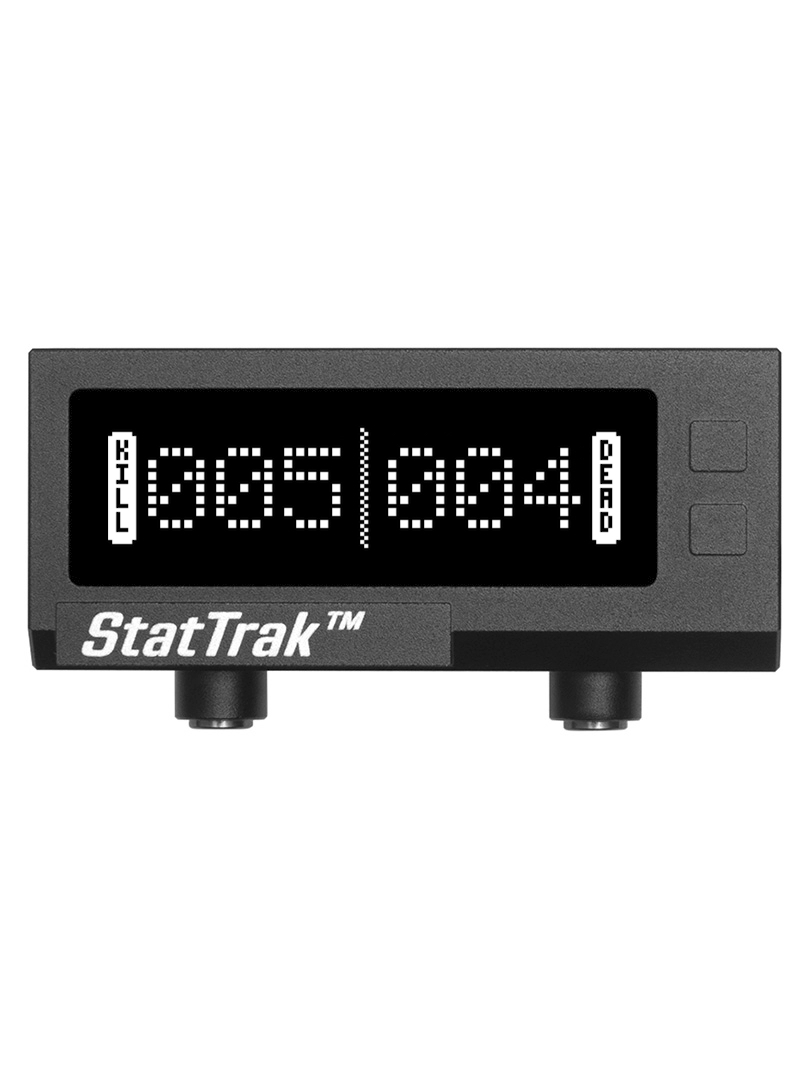 Tridos StatTrak(TM) počítadlo zásahů (DIY / bez baterie)