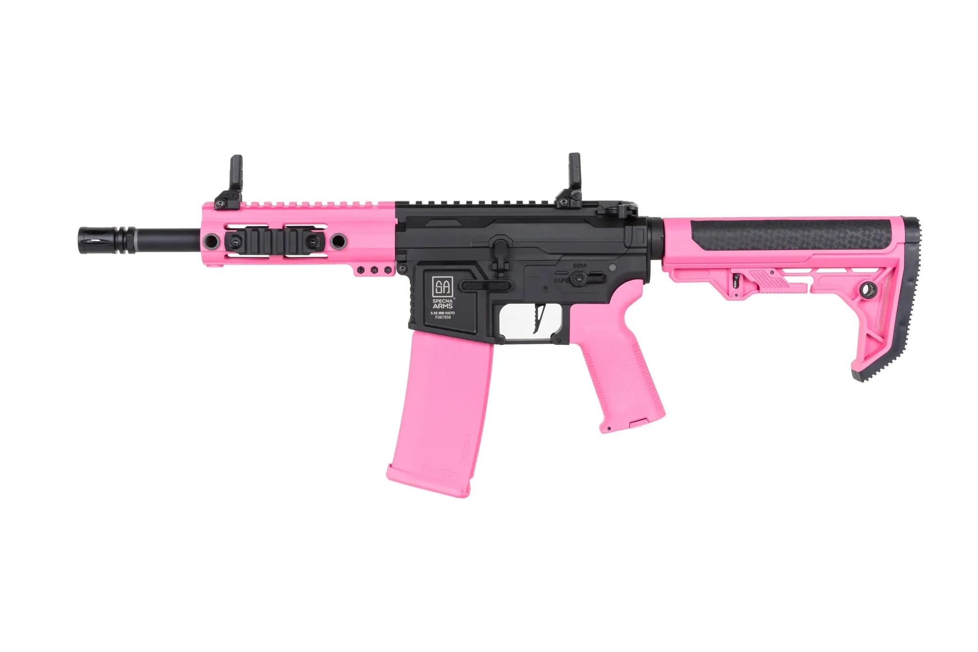 SA M4 CQB RL M-LOK Gen2 (SA-F04-RL FLEX(TM) BLDC(TM) HAL ETU(TM)) – Růžová
