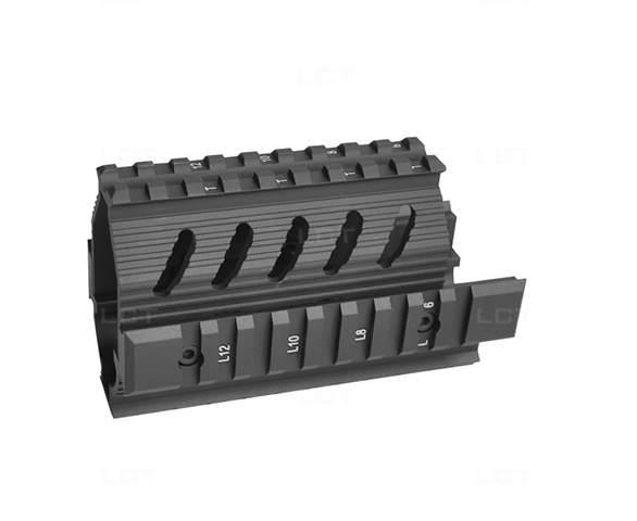 LCT CNC hliníkové RIS předpažbí TX-3 AKS-74U – Černá