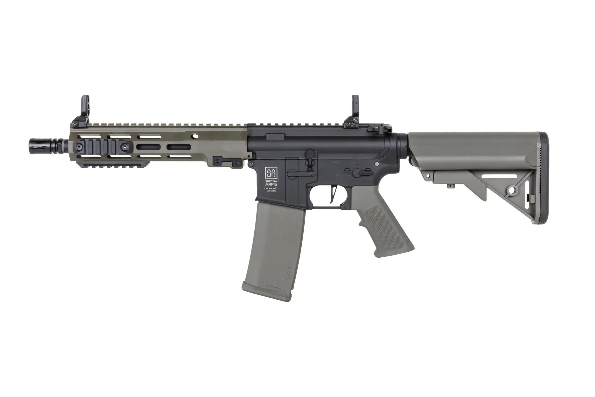 SA M4 CQB URG M-LOK Gen2 (SA-C23 CORE(TM) HAL ETU(TM)) – Černá / zelená