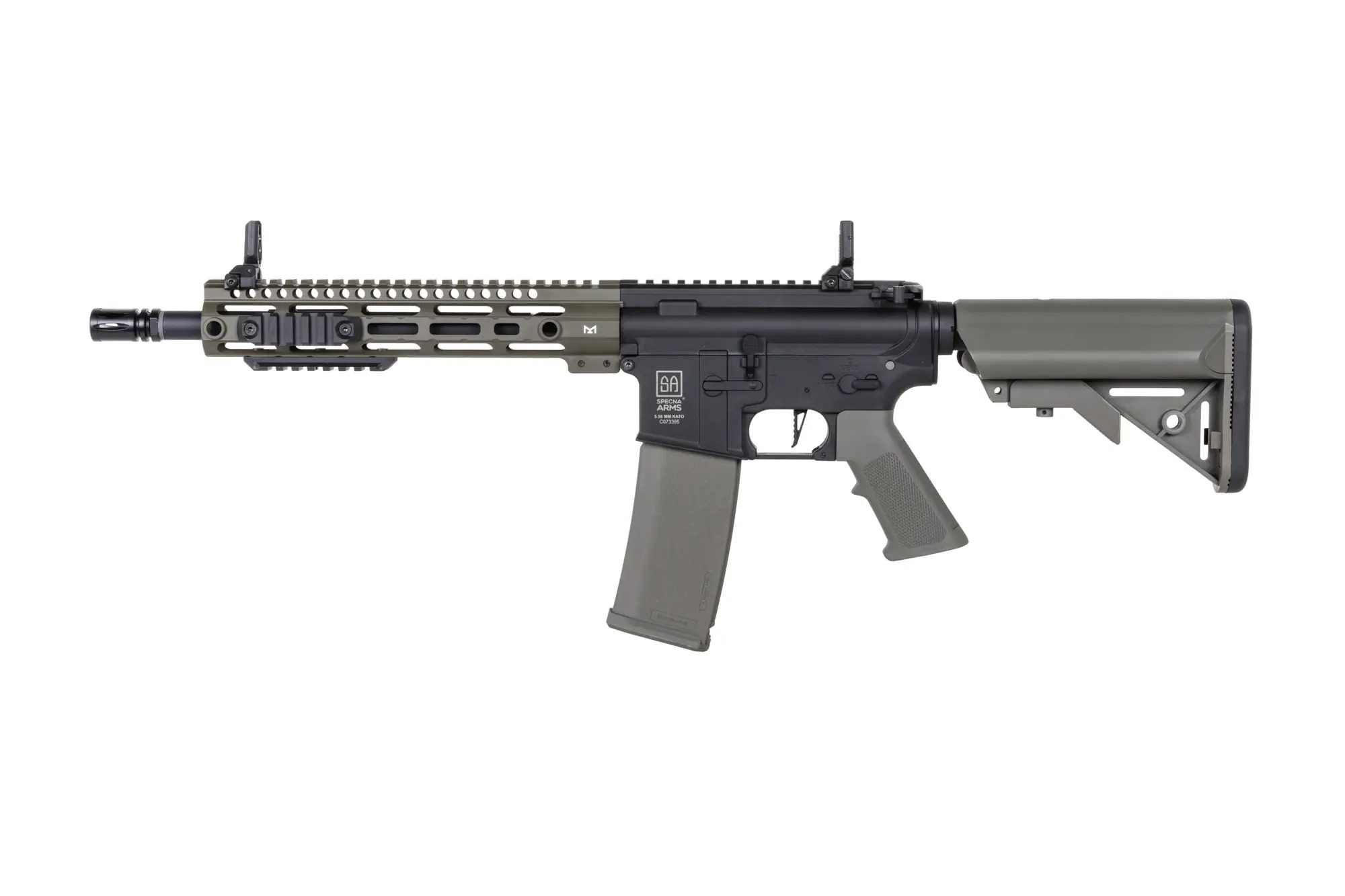SA M4 Carbine M-LOK Gen2 (SA-C20 CORE(TM) HAL ETU(TM)) – Černá / zelená
