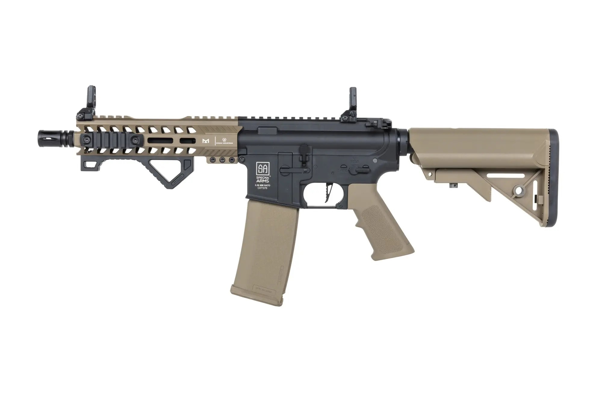SA M4 CQB M-LOK Gen2 (SA-C17 CORE(TM) HAL ETU(TM)) – Černá / písková