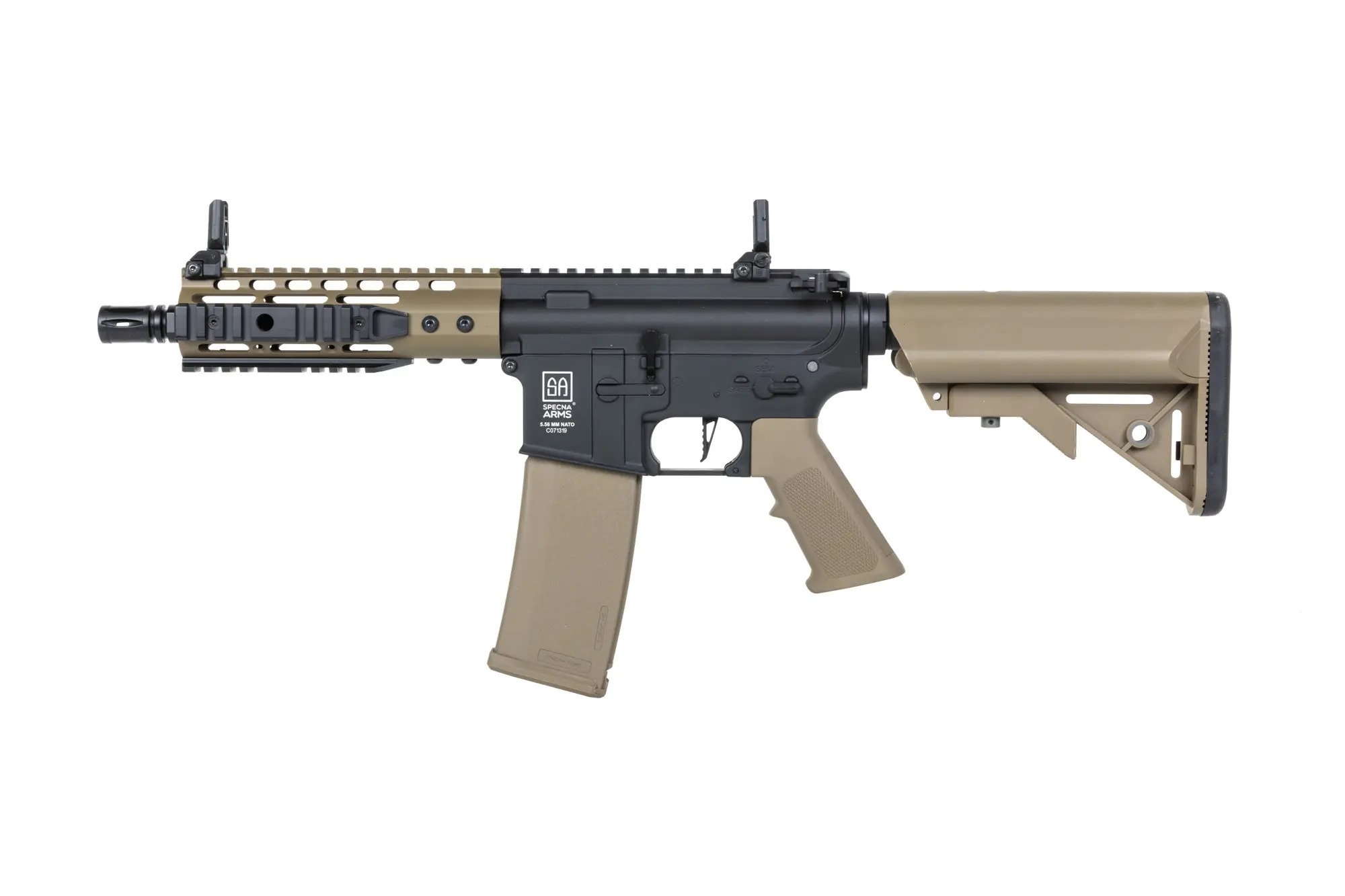 SA M4 CQB Gen2 (SA-C12 CORE(TM) HAL ETU(TM)) – Černá / písková