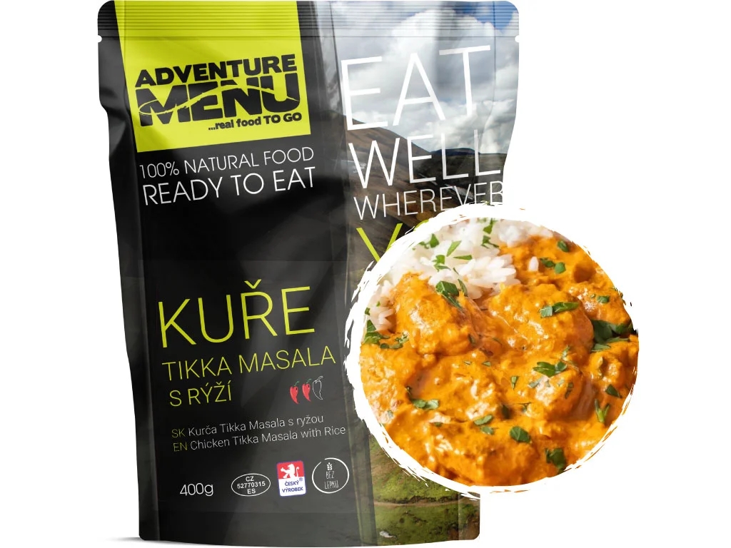 AM MRE Kuřecí Tikka Masala s rýží  (400 g)