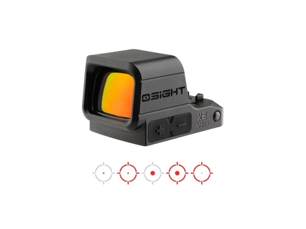 OLIGHT uzavřený kolimátor Osight XE AMRS, RMR Footprint – Černá
