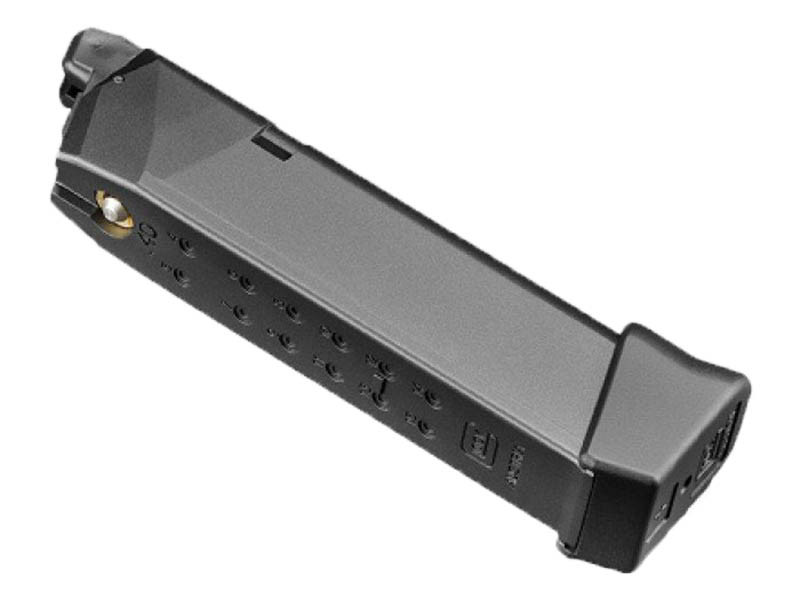TM zásobník pro Marui G-series Model 17 / 18C / 22 GBB, 23 BBs - Černá (bez ražení)
