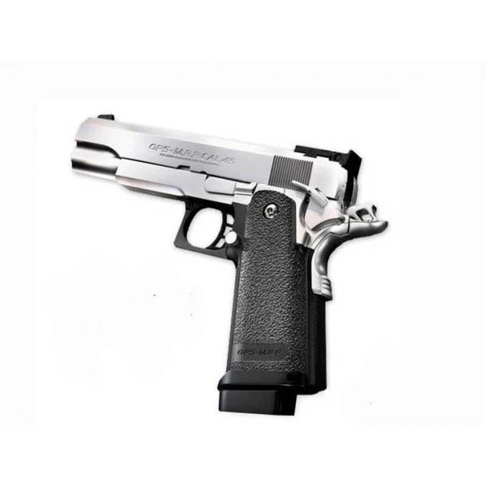 Tokyo Marui - TM GBB gas pistol Hi-Capa 5.1 - Silver (Chrome | ANAREUS