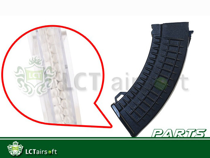 LCT Zásobník WAFFLE AK47, 130ran - tlačný