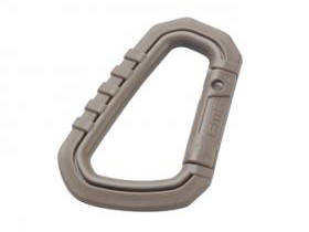 FMA velká karabina D-HOOK, 1 kus - Písková