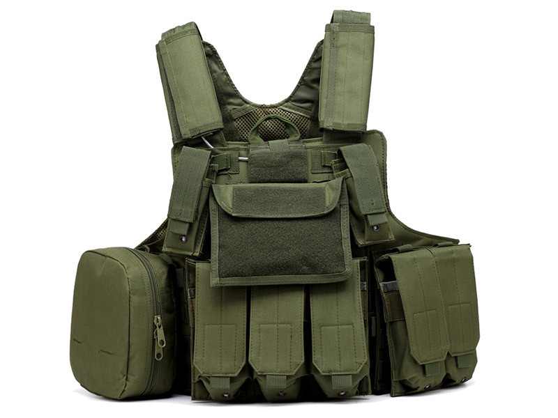 Wosport Taktická modulární vesta CIRAS MAR  - olivová