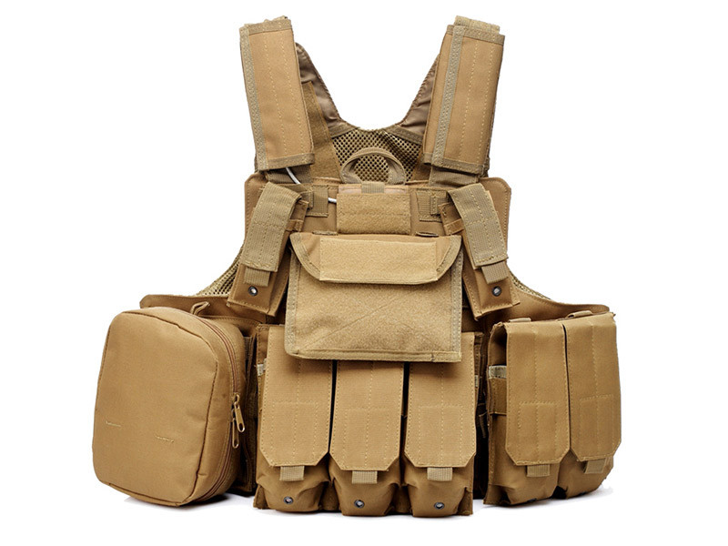 Wosport Taktická modulární vesta CIRAS MAR  - TAN