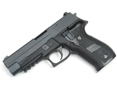 WE GBB plynová pistole SIG P226 MK25 - Černá
